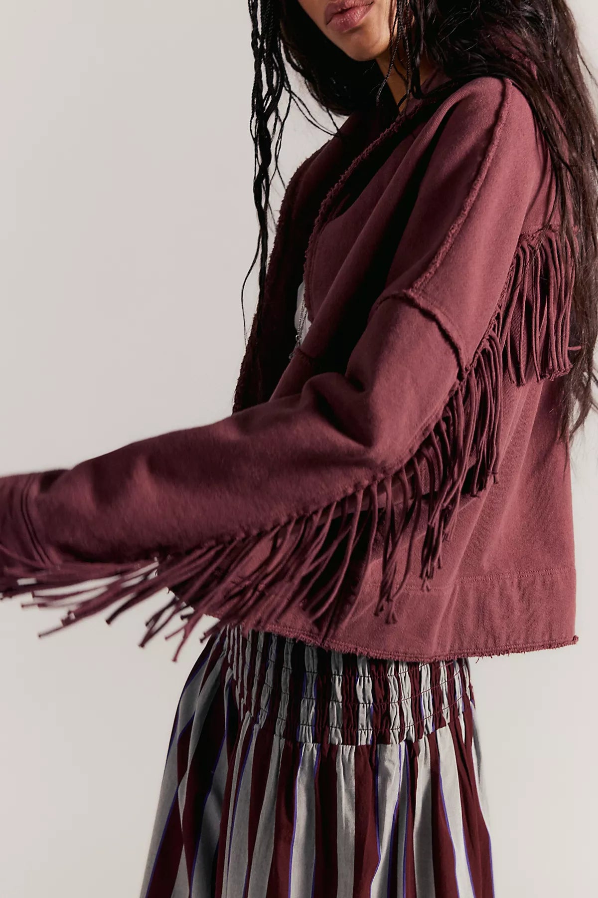Wyatt Fringe Cardi