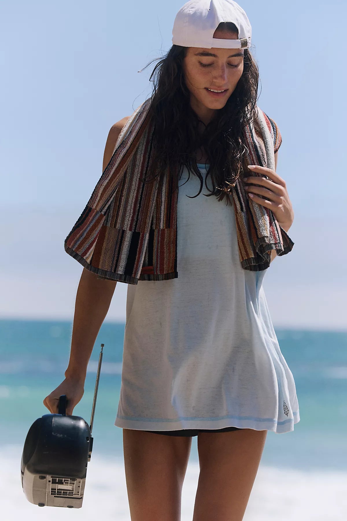 Rundown Burnout Tunic Tank