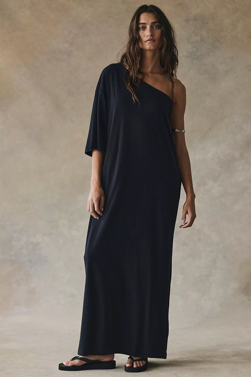 Saltaire Cotton-Jersey Maxi Dress