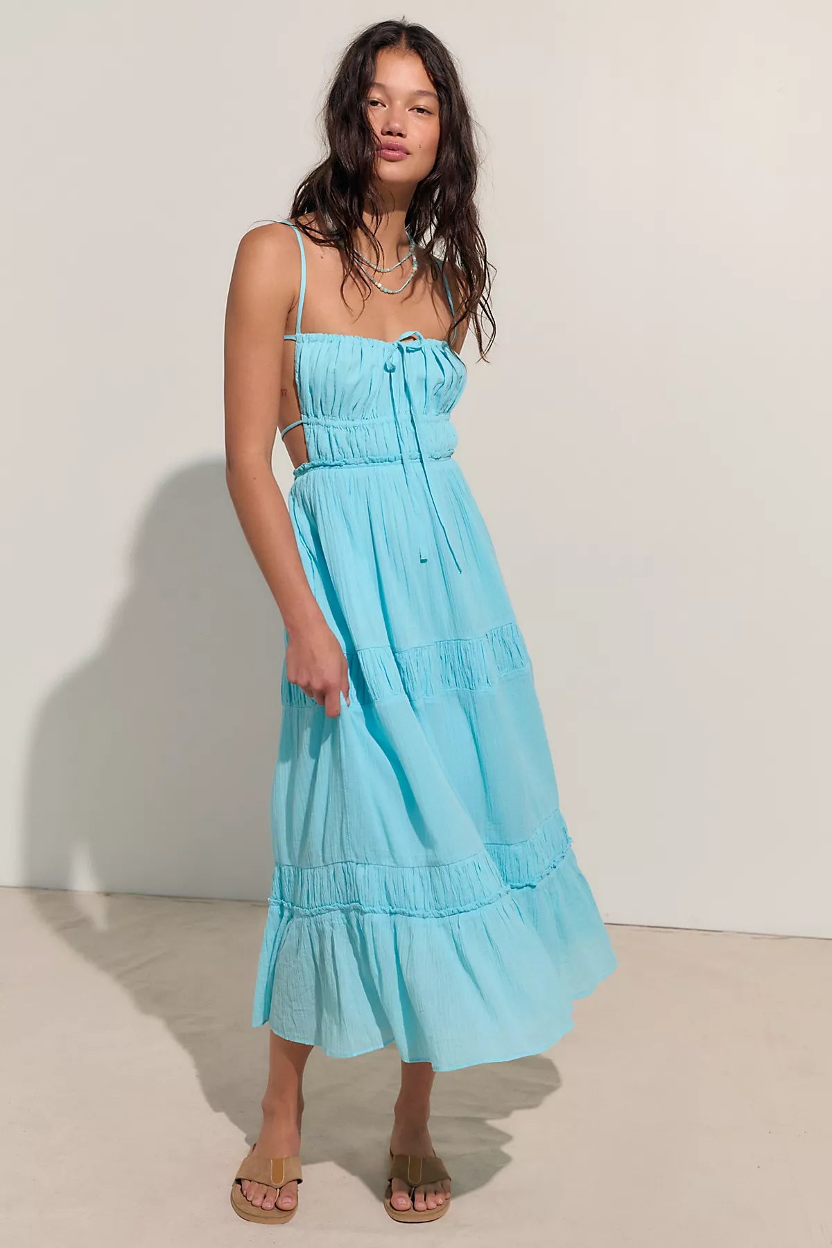Taking Sides Maxi Dress