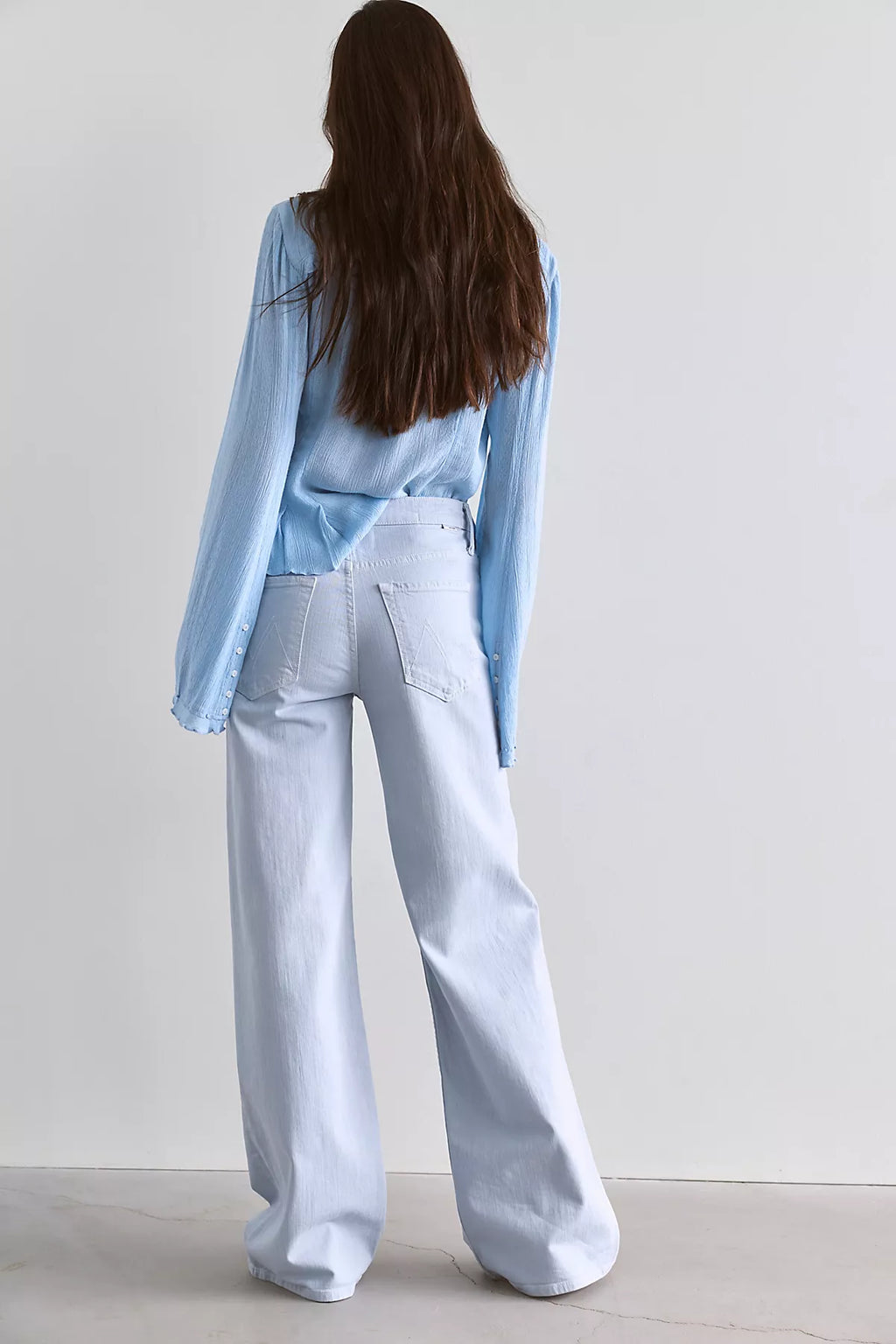 MOTHER The Rerun Zip Sneak Jeans