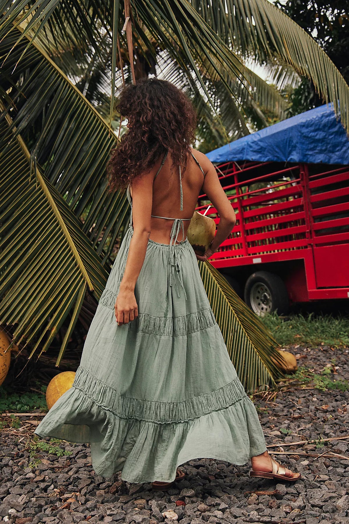 Taking Sides Maxi Dress