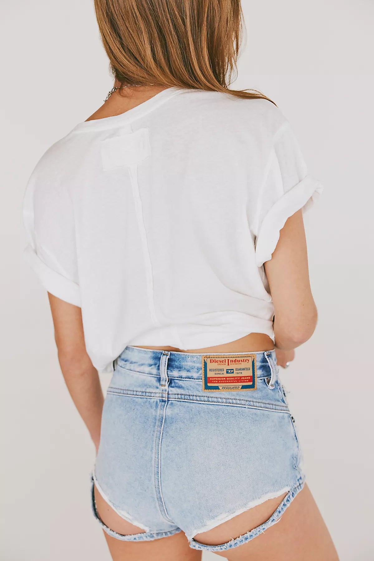 Diesel De-Lunar Denim Shorts