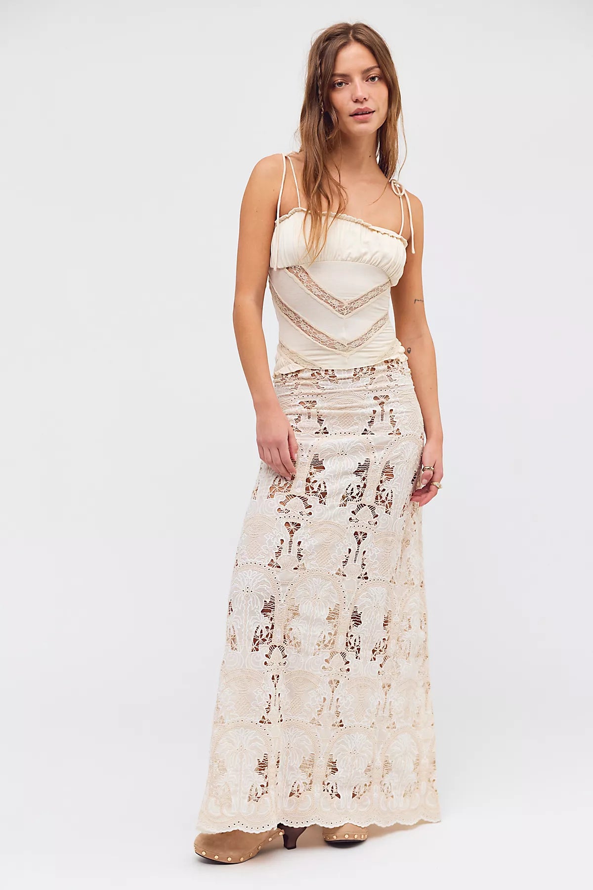 The Farra Fina Dyed Skirt