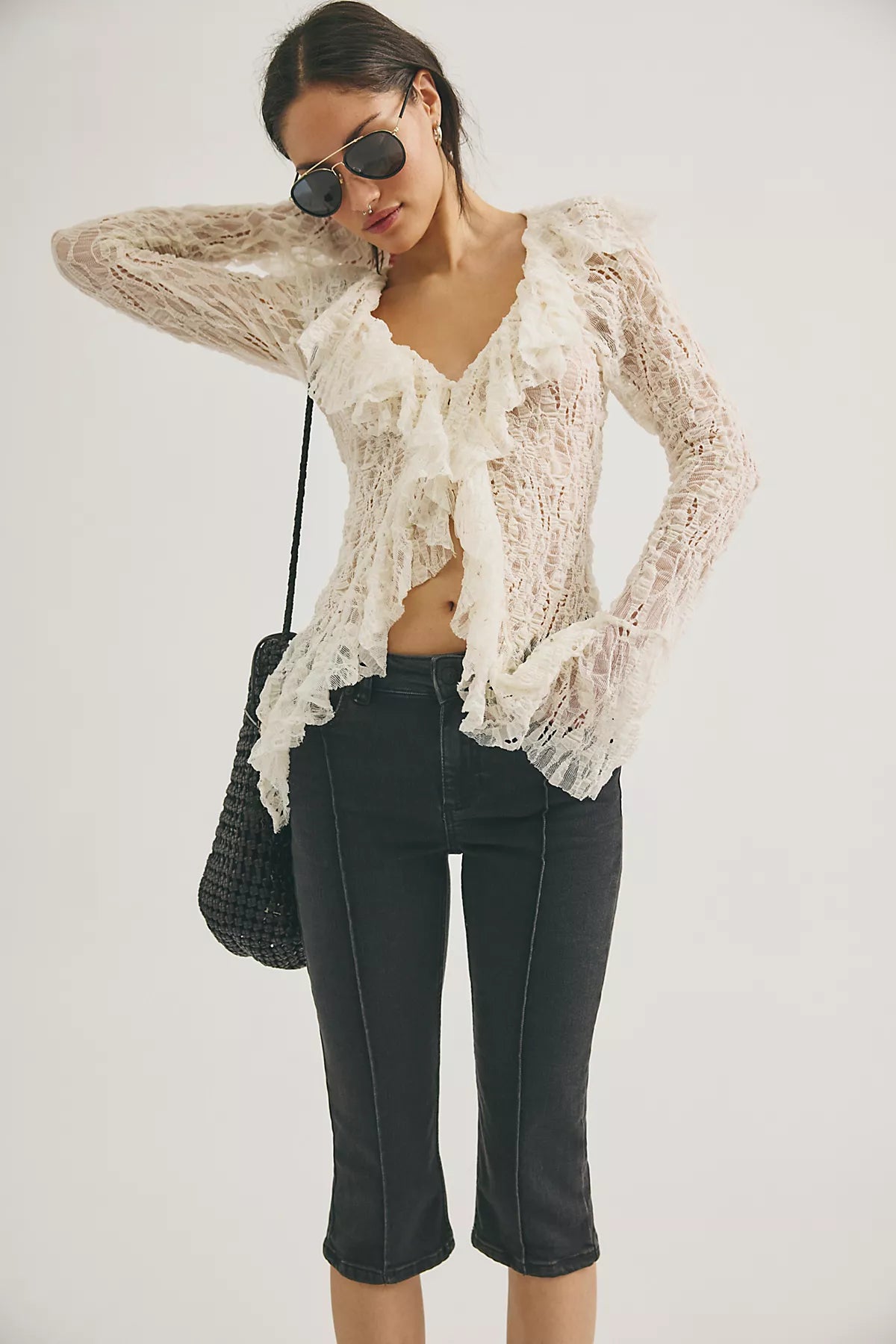 We The Free Dusk To Dawn Capri Jeans