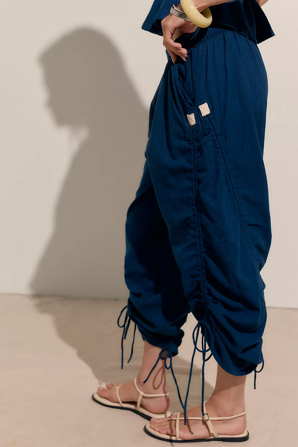 Lunasol Cotton-Linen Pant Set