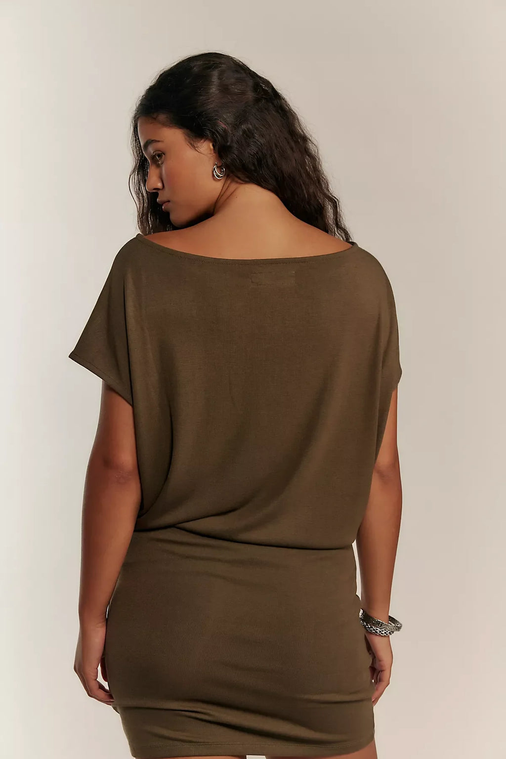 Good Feels Short-Sleeve Mini Dress