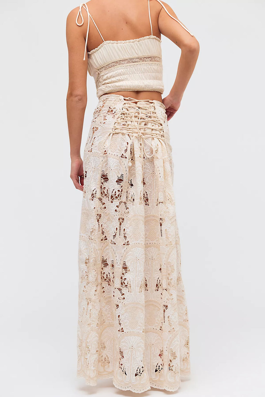 The Farra Fina Dyed Skirt