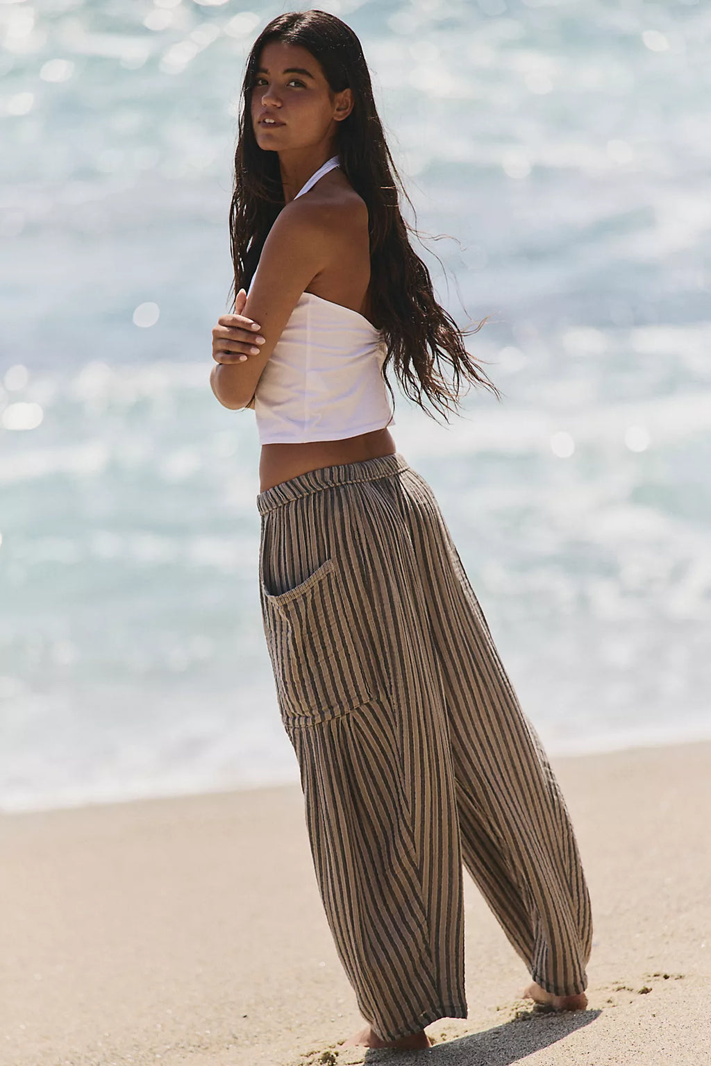 Quinn Striped Pants