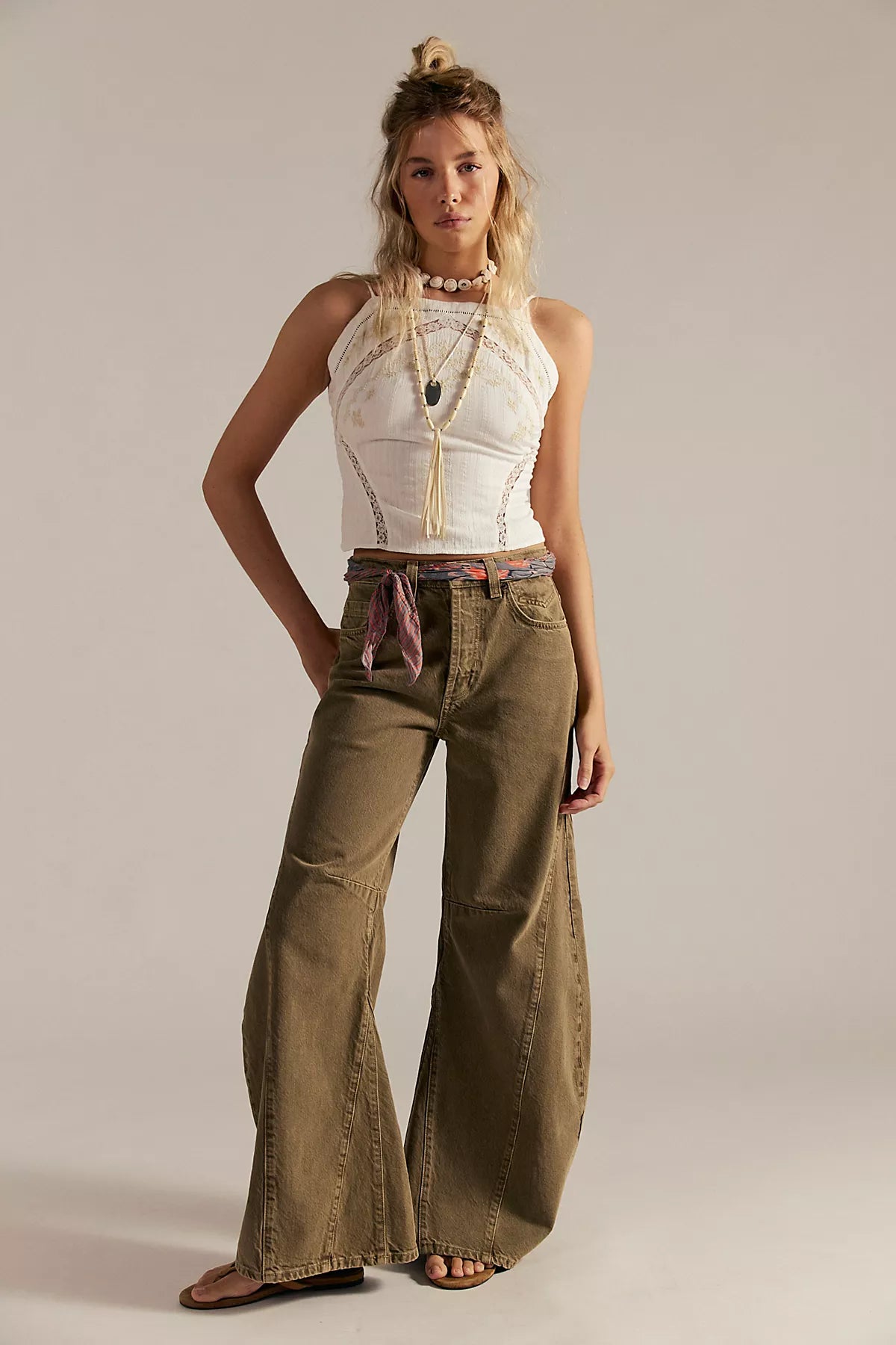 We The Free Eden High Slouchy Flare Jeans