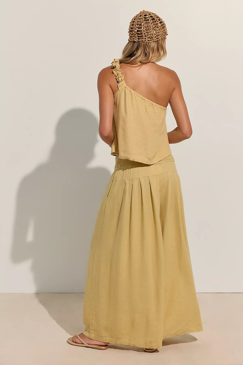Sandshell Linen Sahara Pant Set