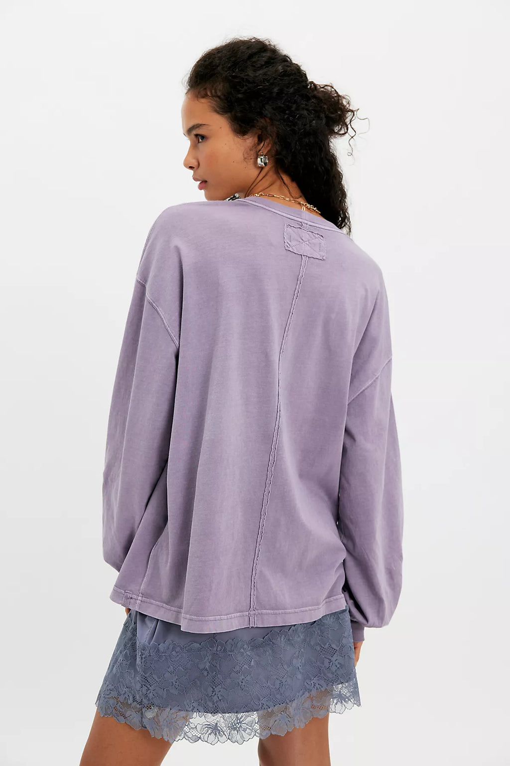 We The Free Perfect Oversized Long Sleeve Top