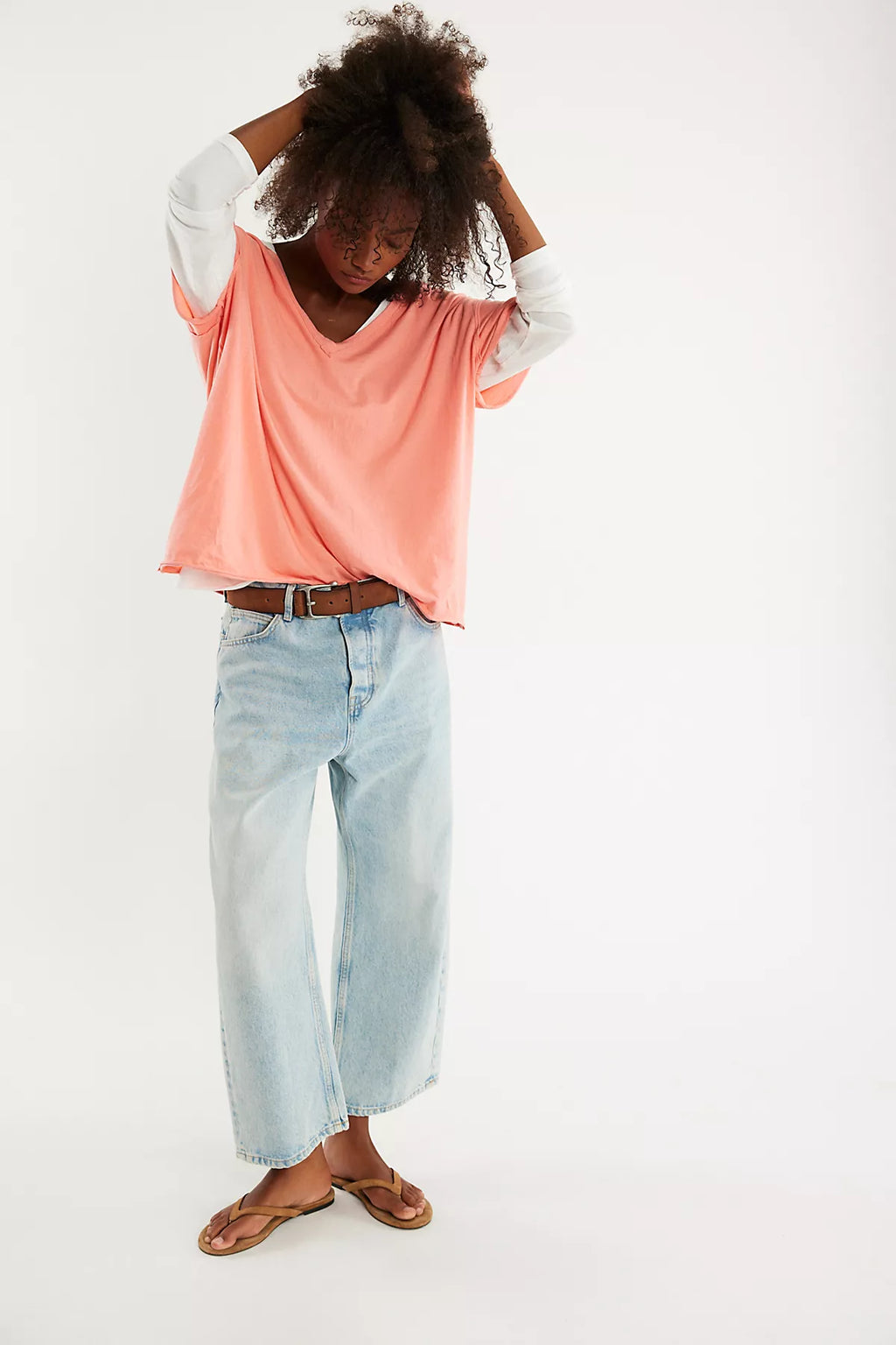 We The Free Nina V-Neck Tee