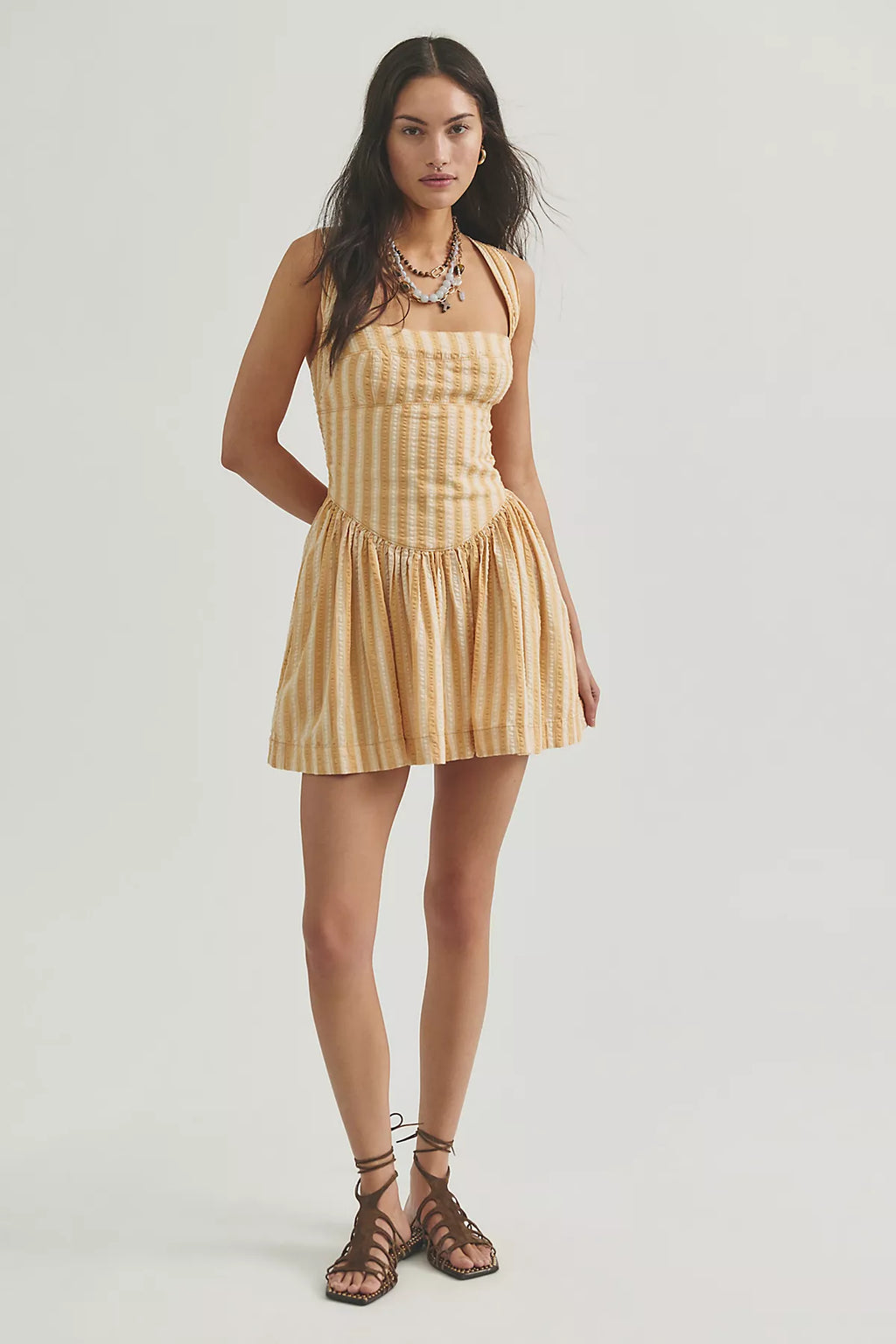 Laurel Plaid Mini Dress