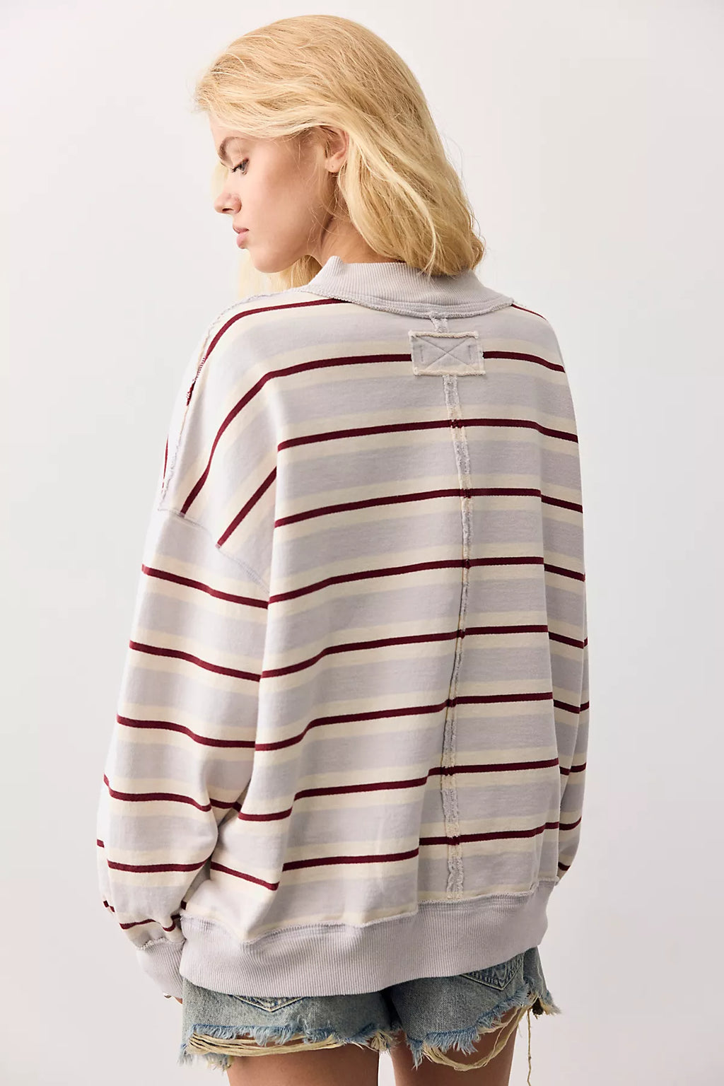 Palm Springs Striped Pullover