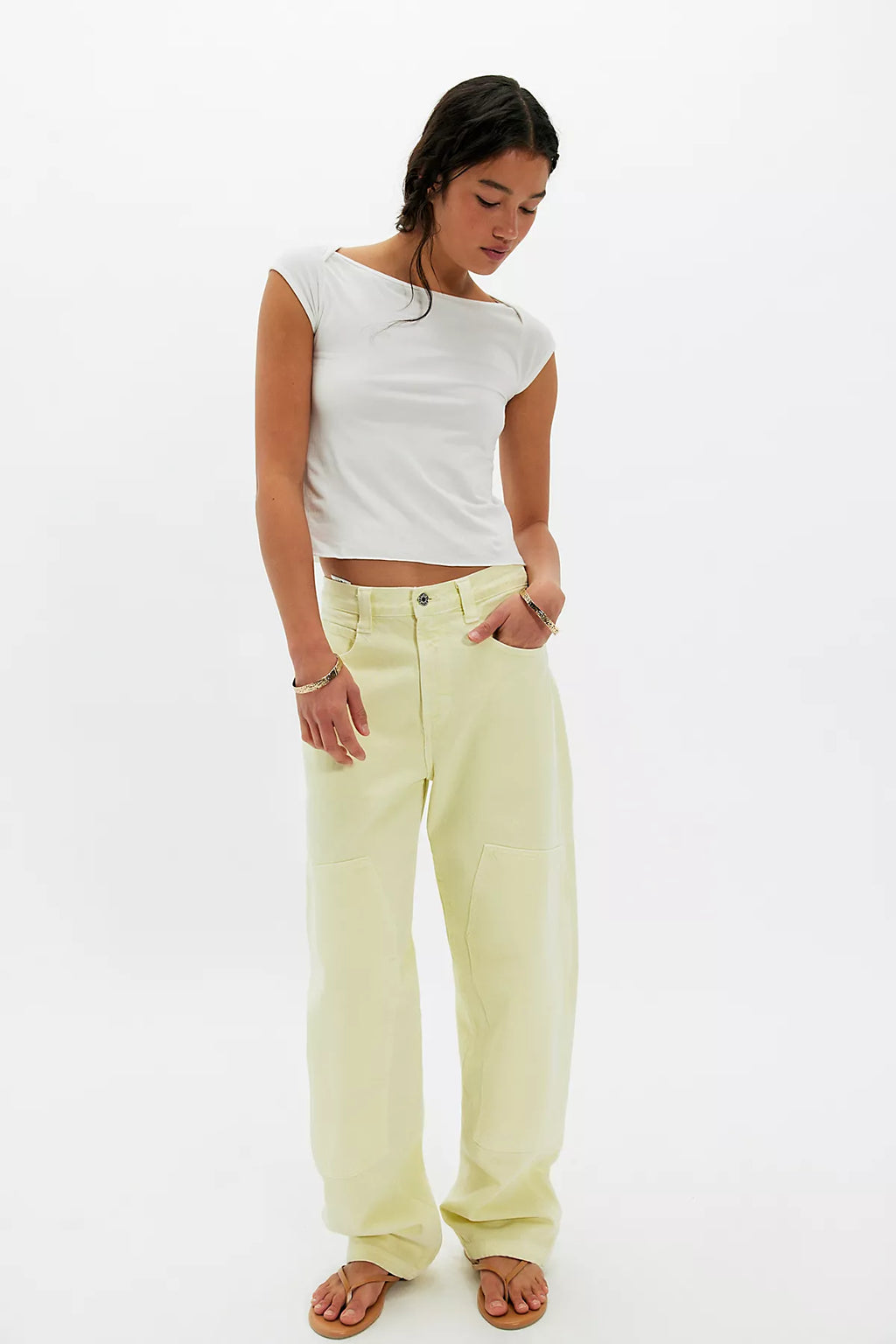 AGOLDE Laria Pieced Jeans