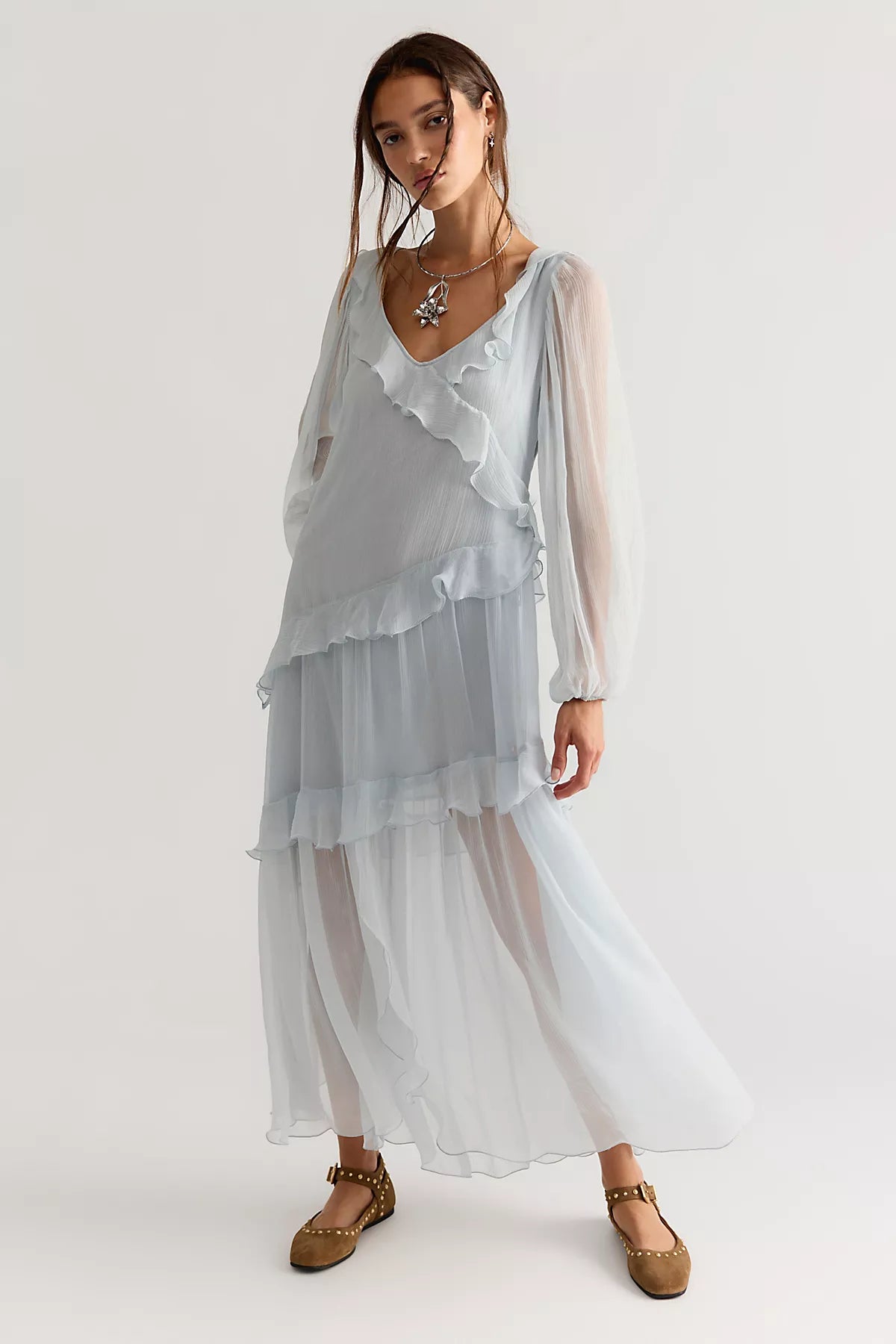 Nigel Preston Cloud High Maxi Dress