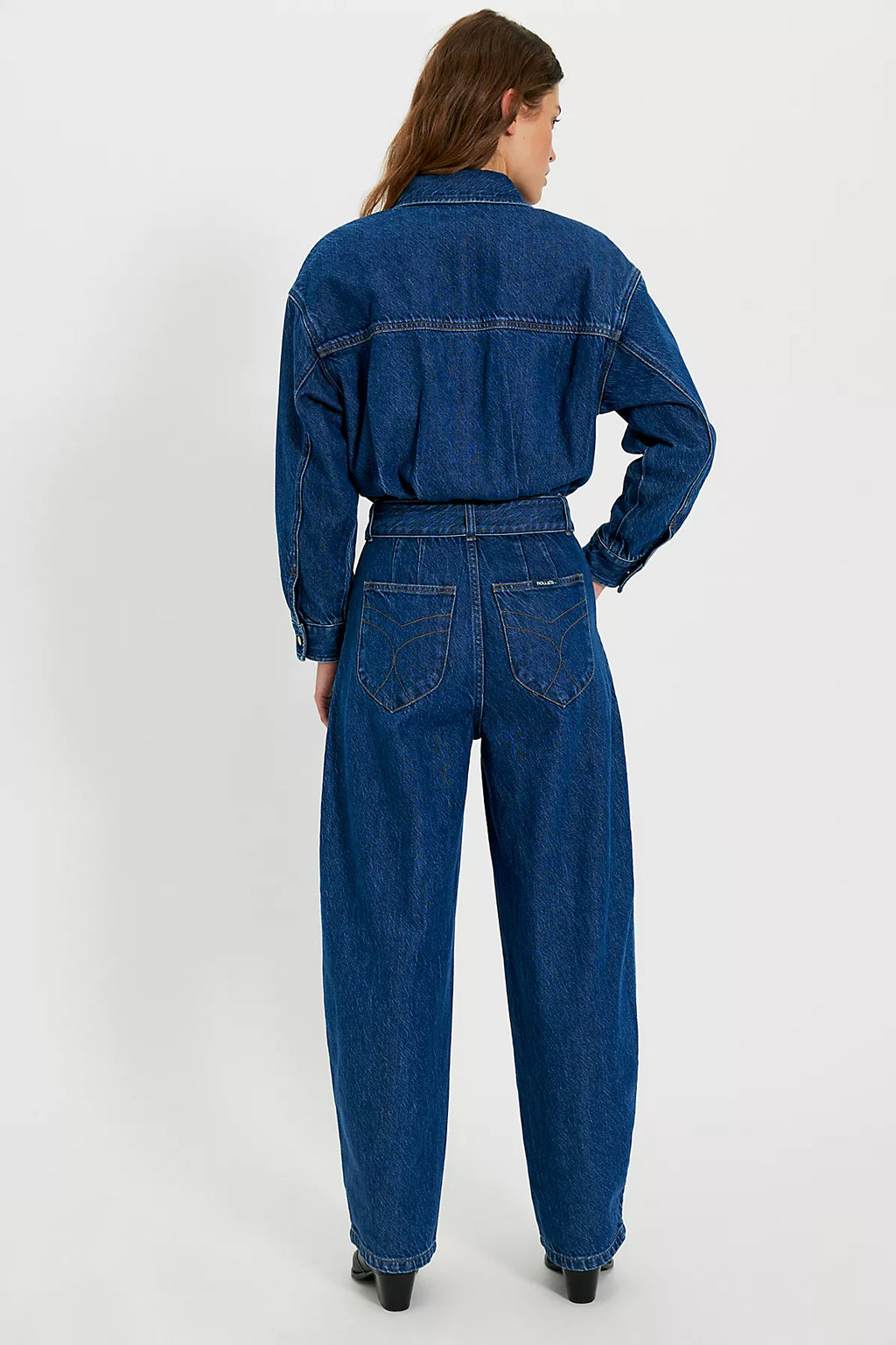 Rolla's Denim Barrel Jumpsuit