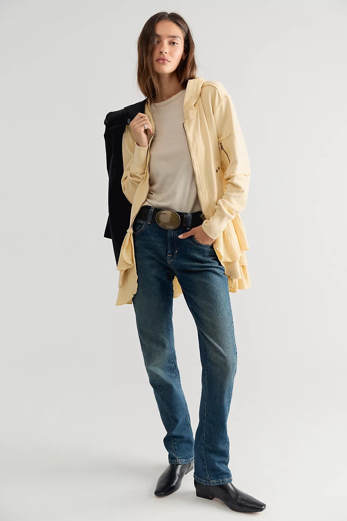 Piece Of Cake Zip-Up Cardi