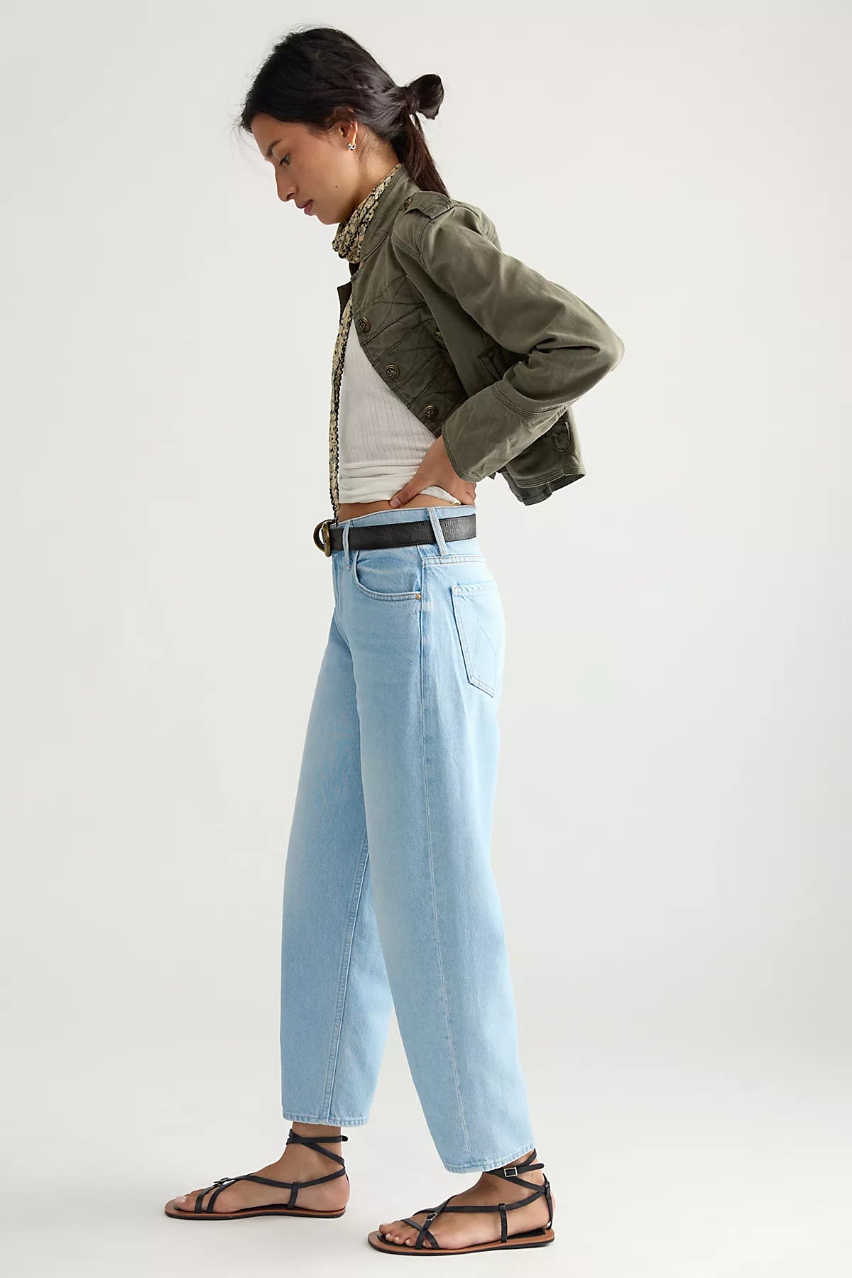 Snacks! by MOTHER The Peeler Ankle Jeans