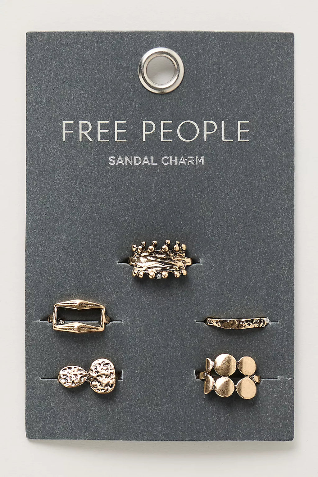 Metal Sandal Charm Set