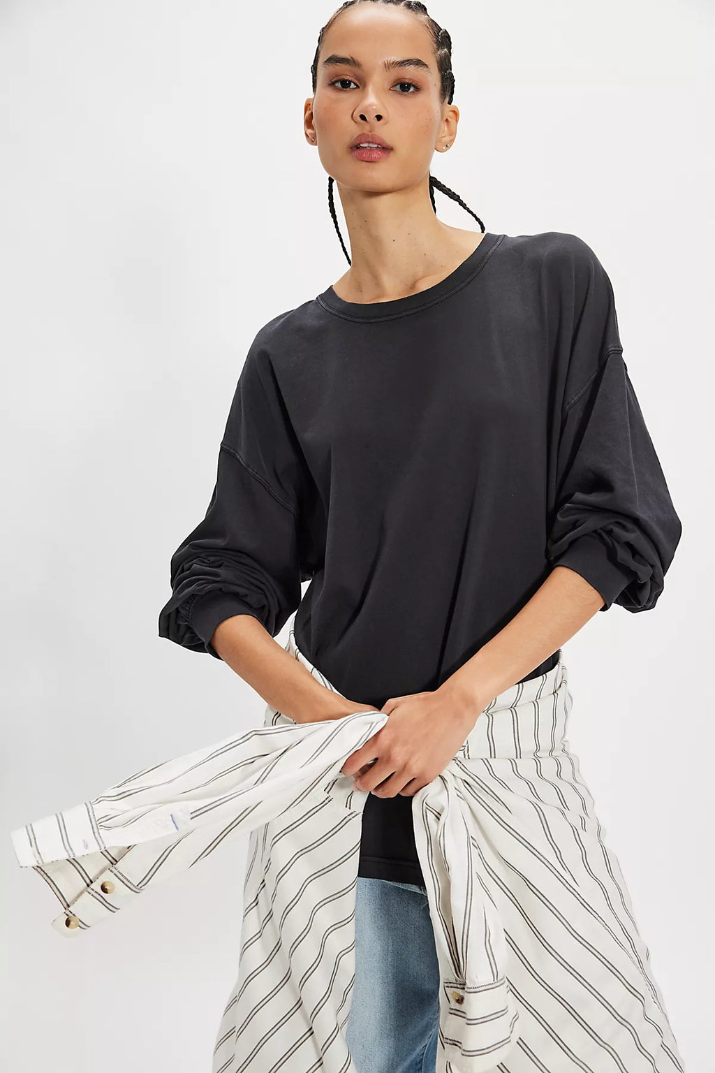 We The Free Perfect Oversized Long Sleeve Top