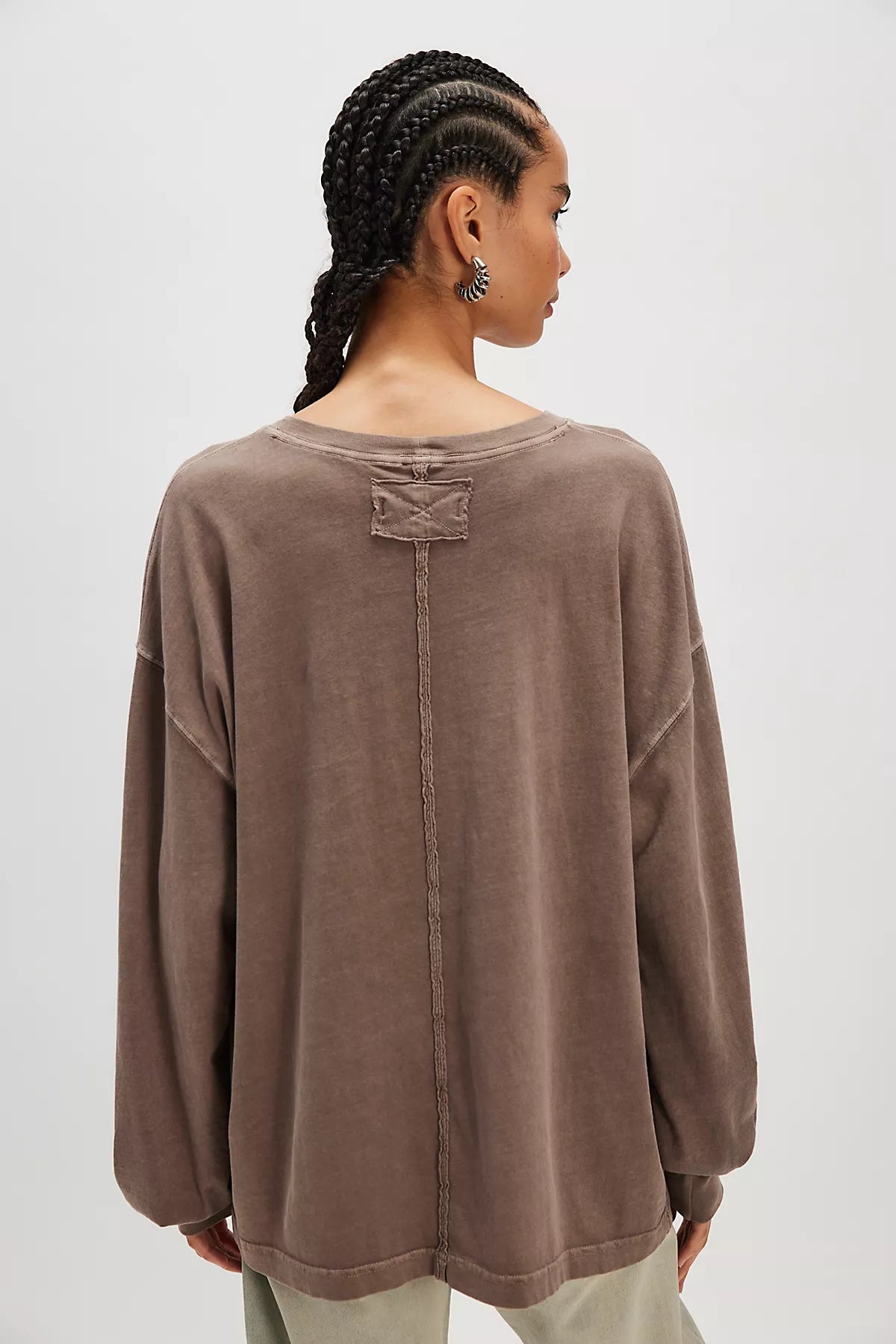 We The Free Perfect Oversized Long Sleeve Top