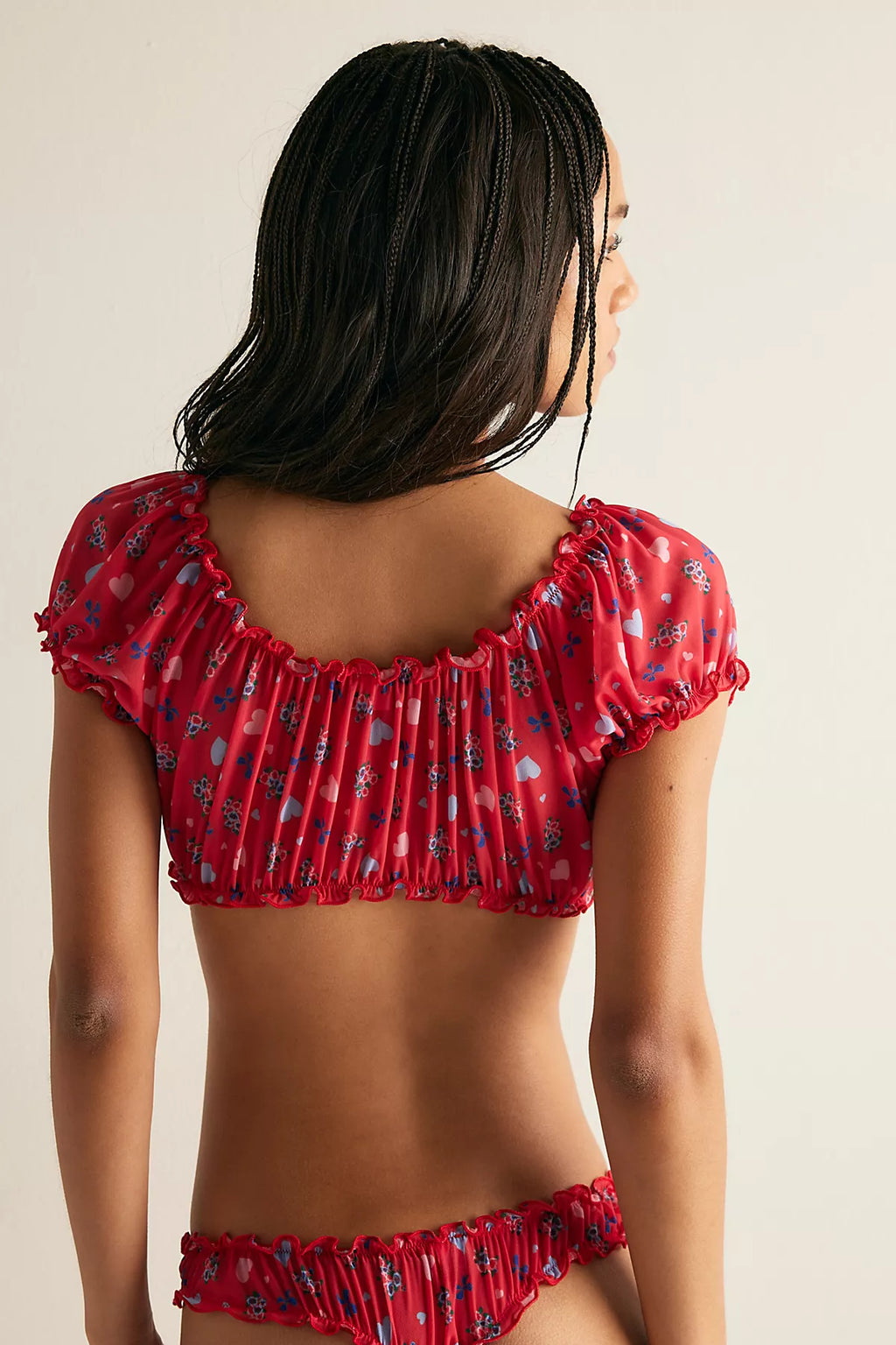 Only Hearts Heartbreaker Eva Printed Top
