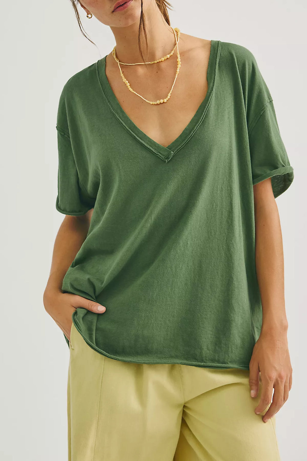 We The Free Nina V-Neck Tee