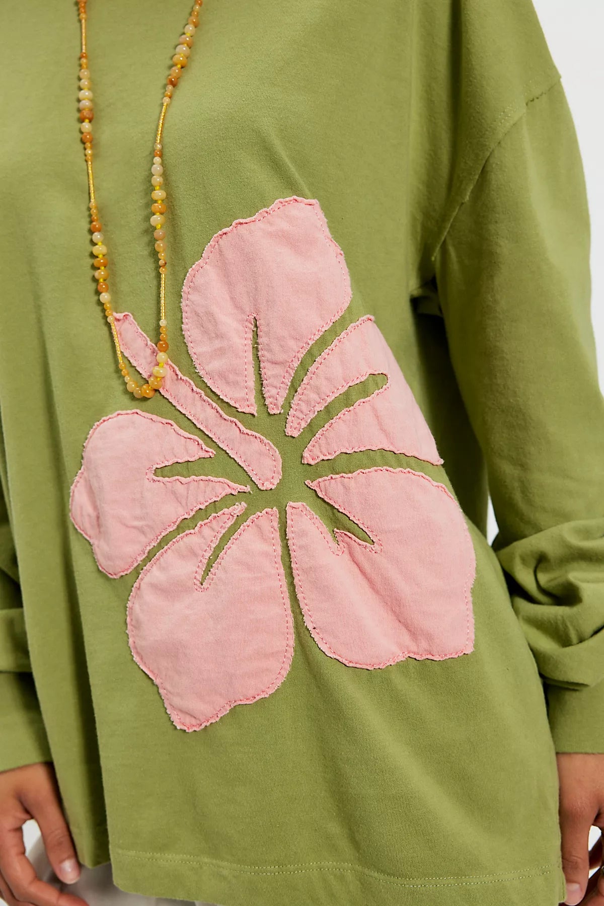 Ragabond Hibiscus Moon Long Sleeve Tee