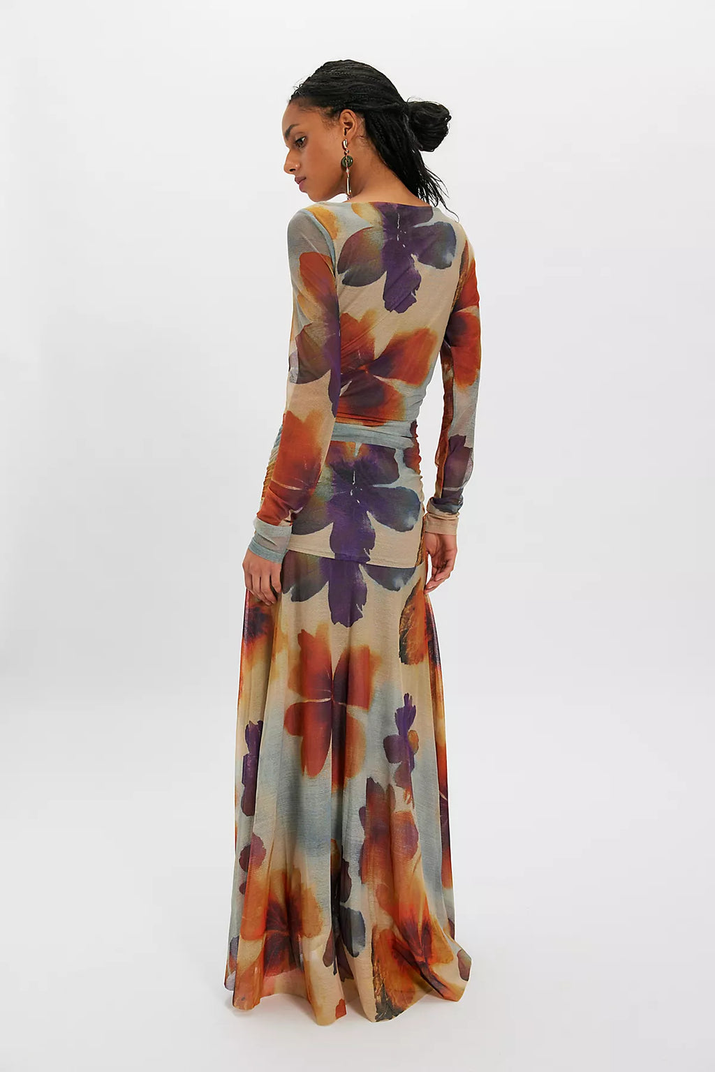 Sunnei Mesh Maxi Dress