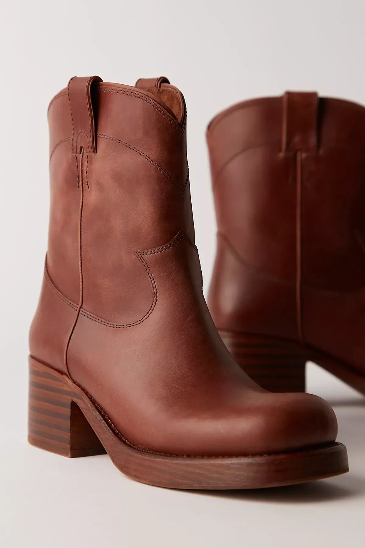 Sleepy Cowboy Ankle Boots