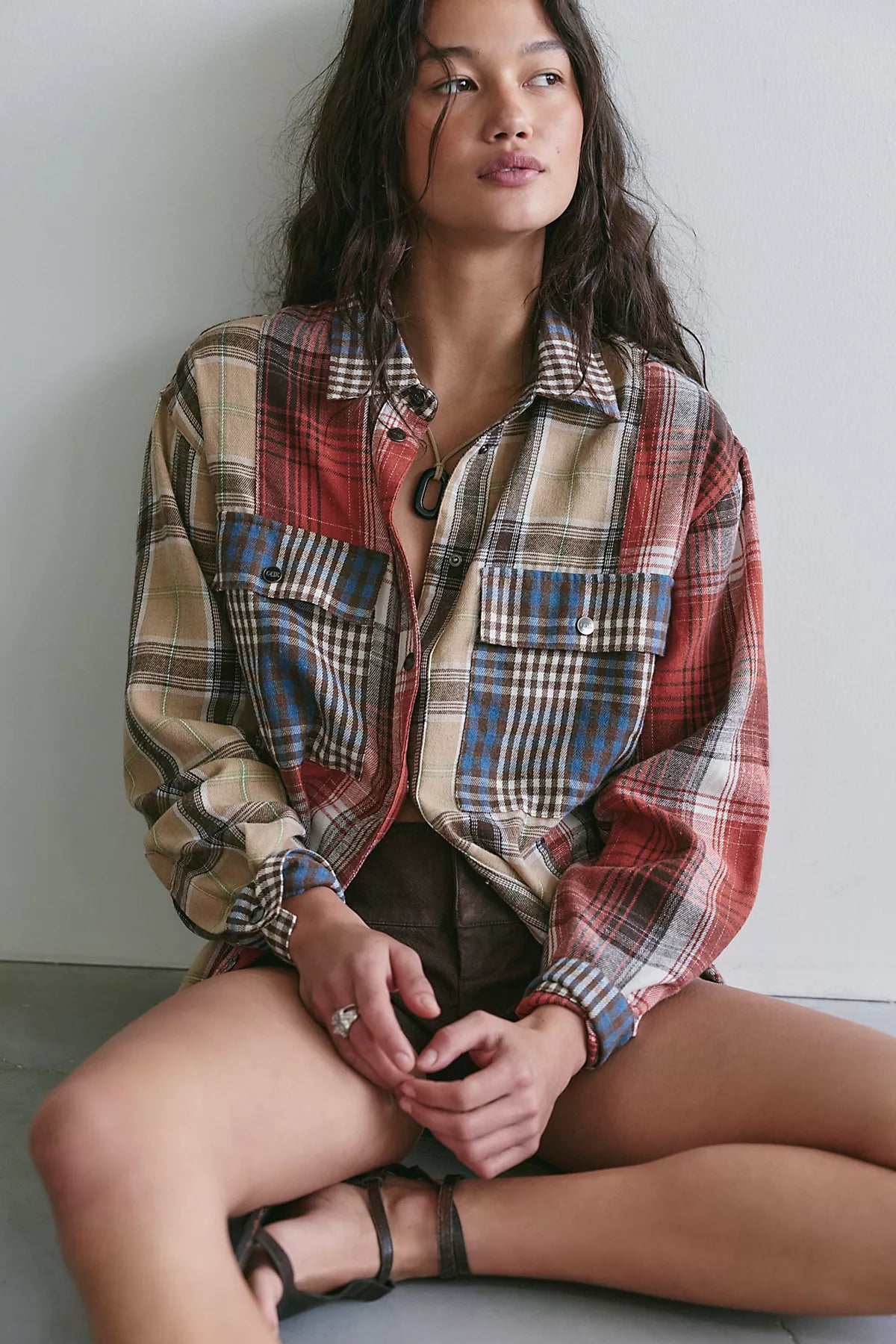 OneTeaspoon Essential Patchwork Flannel