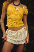 Glimmer Fauxchet Skirt