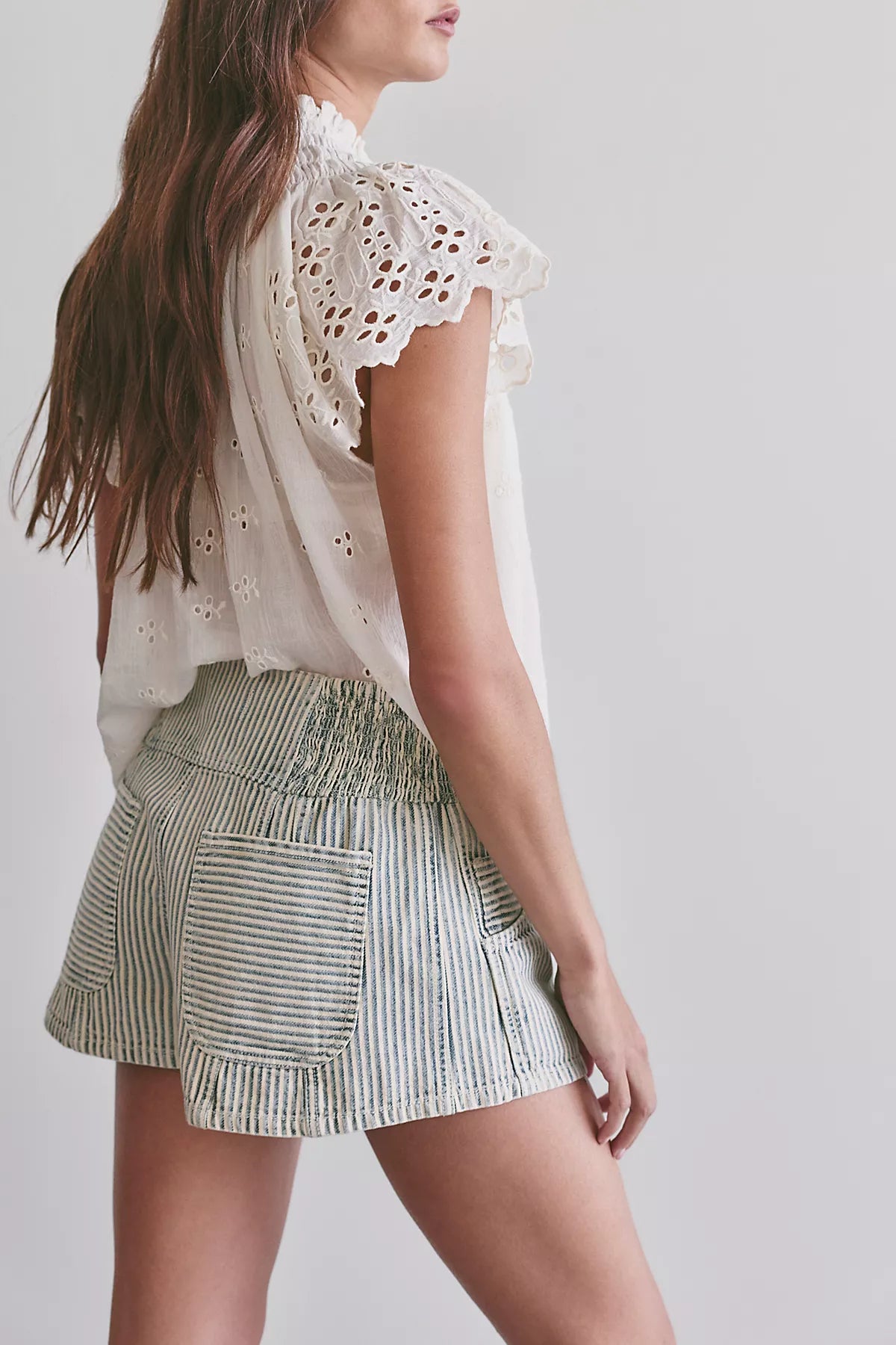 We The Free Luna Railroad Pull-On Shorts