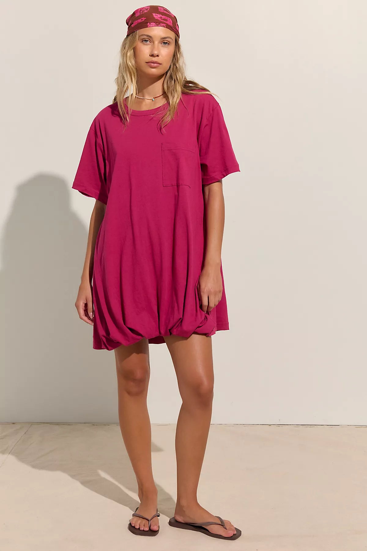 Shorebound Cotton-Jersey Mini Dress
